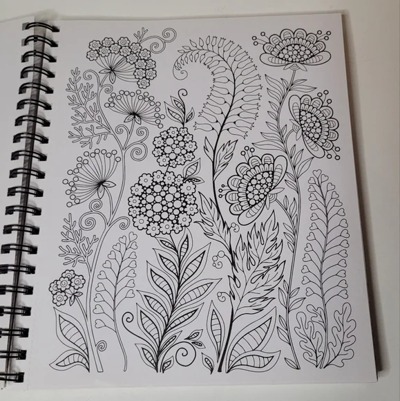 Color and Frame 3 books in 1 Flowers Deserts Oceans NWOT - Picture 2 of 10